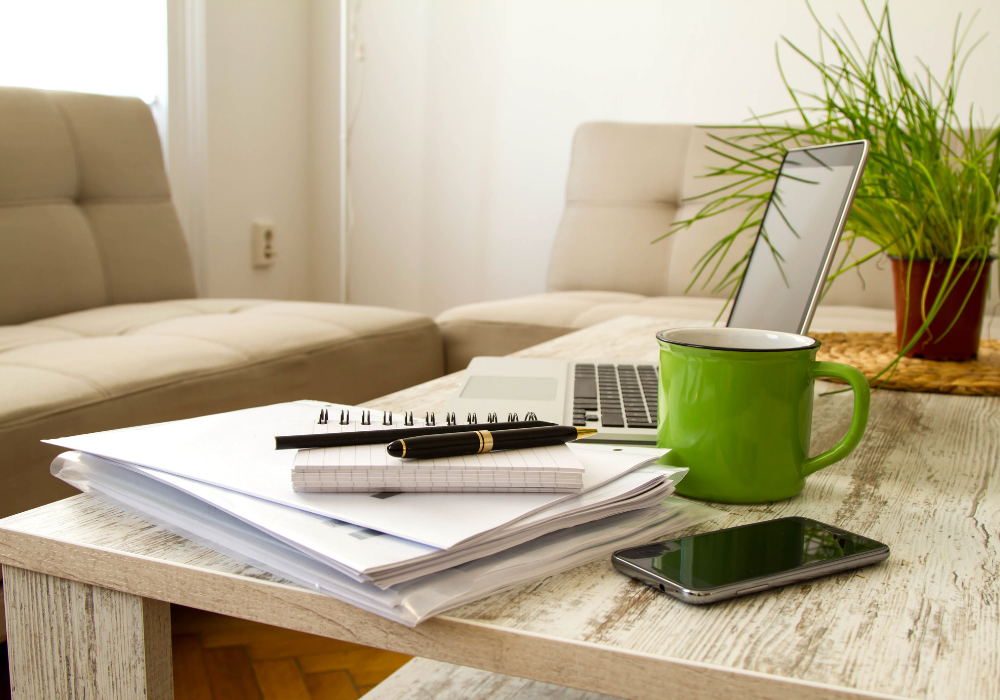 Image - working from home - laptop