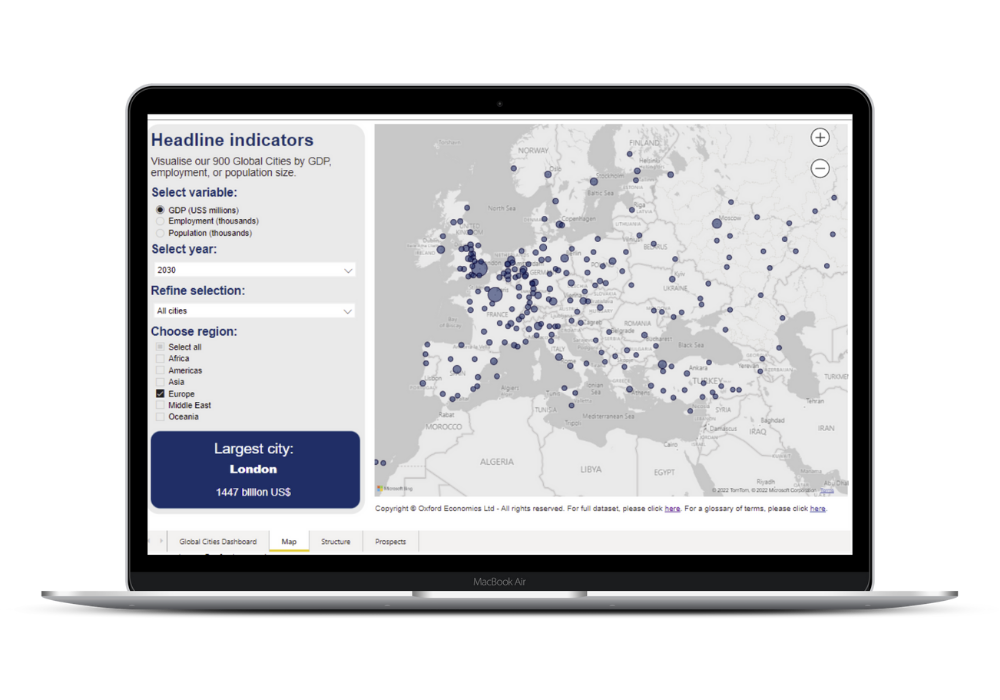 One-stop solution for Europe and its countries
