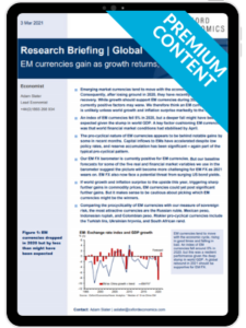 Global | EM currencies gain as growth returns, but boom unlikely