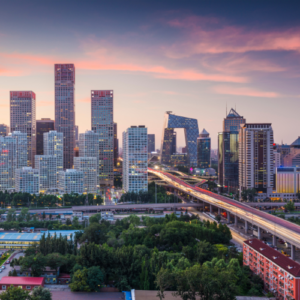 Beijing financial district