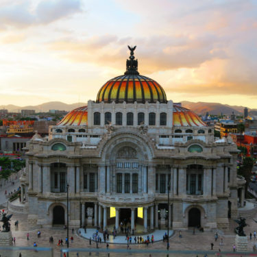 dome shaped building in Mexico
