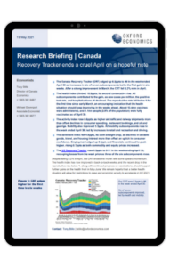 Canada Recovery Tracker ends a cruel April on a hopeful note - iPad