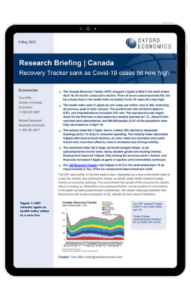 Canada Recovery Tracker sank as Covid-19 cases hit new high - iPad