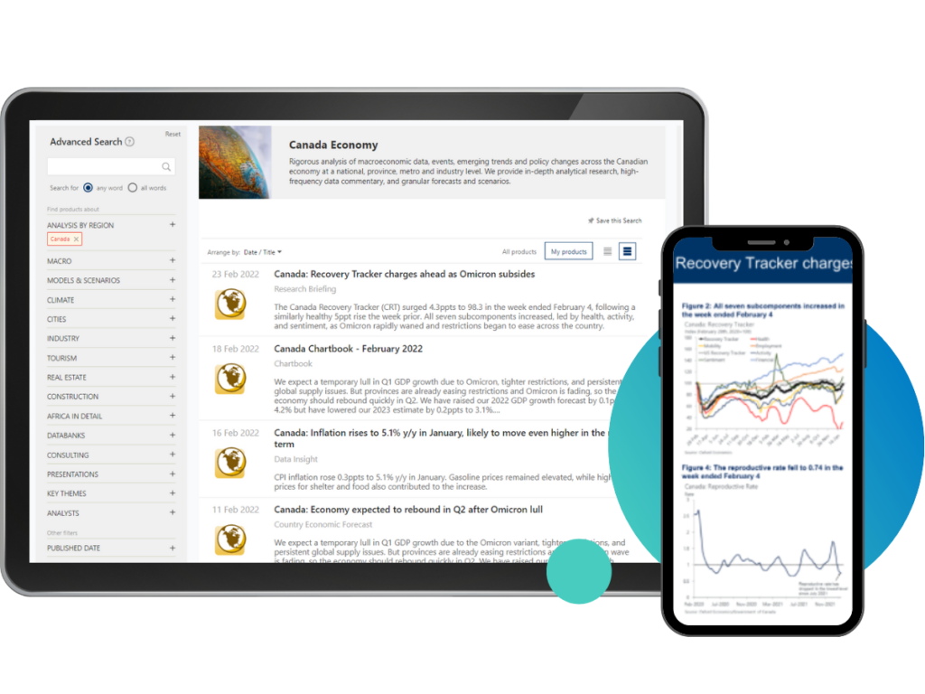 Canadian Province and Metro Service report