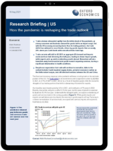 How the pandemic is reshaping the trade outlook page1