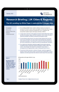 The UK Levelling Up White Paper is welcome but changes little