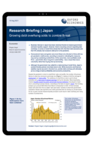 Japan | Growing debt overhang adds to zombie threat
