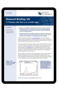 United Kingdom | A February rate hike is on a knife-edge