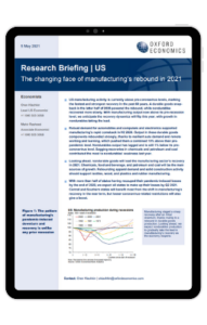 US | The changing face of manufacturing’s rebound in 2021