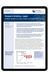 Report - Inflation tanked, but new premier won't alter BOJ course