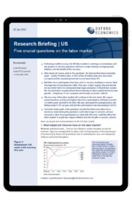 Five crucial questions on the labor market