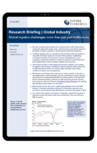 Ipad Frame - Global logistics challenges more than just port bottlenecks