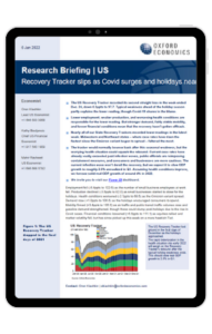 Ipad Frame - US Recovery Tracker slips as Covid surges and holidays near