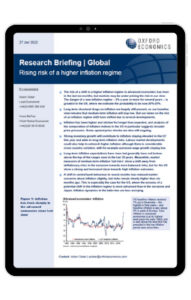 Global | Rising risk of a higher inflation regime