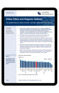China | City growth rates to return to trend—but with some short-term worries