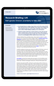 United Kingdom | BoE ignores Omicron uncertainty to hike rates