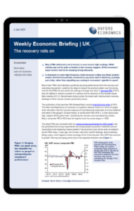 The UK economy rolls on
