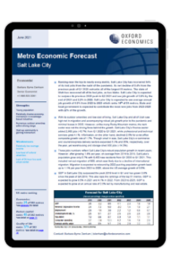 Metro Economic Forecast Salt Lake City June 2021 - iPad
