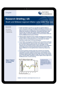 South and Midwest regional inflation runs hotter than rest - iPad