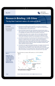 The big West Coast tech metros will continue to thrive - iPad