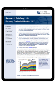 US Recovery Tracker hobbles into 2022 - iPad