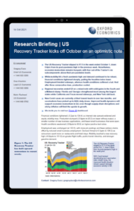 US Recovery Tracker kicks off October on an optimistic note - iPad