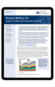 US Recovery Tracker sees strong end to summer - iPad