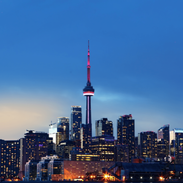 Canadian skyline