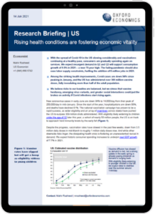 US | Rising health conditions are fostering economic vitality