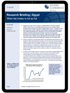 Egypt | When hot money is not so hot