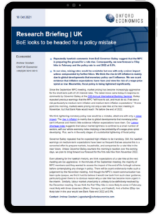 UK | BoE looks to be headed for a policy mistake