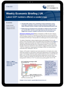 UK | Latest GDP numbers offered a curate’s egg