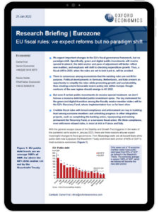 EU fiscal rules: we expect reforms but no paradigm shift