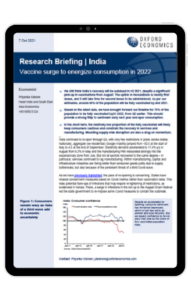 report image for Vaccine surge to energize consumption in 2022