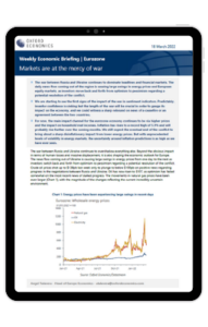 Eurozone | Markets are at the mercy of war