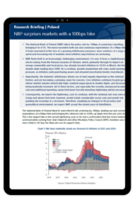 Poland: NBP surprises markets with a 100bps hike
