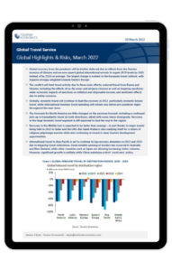 Travel and tourism global highlights and risks