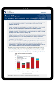 Japan: For how long will households support bonds and the yen?
