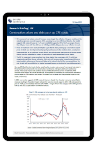 UK: Construction prices and debt push up CRE costs