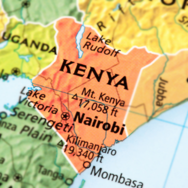 Map of Kenya
