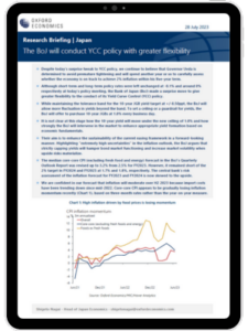 The BoJ will conduct YCC policy with greater flexibility