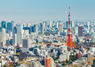 Tokyo city landscape
