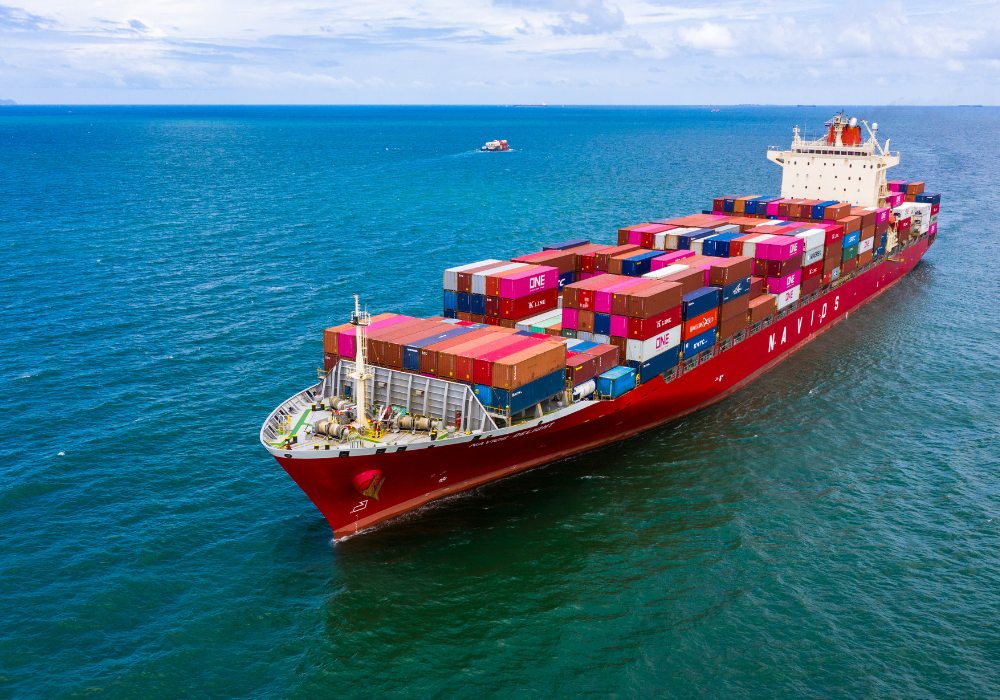 International-container-ship