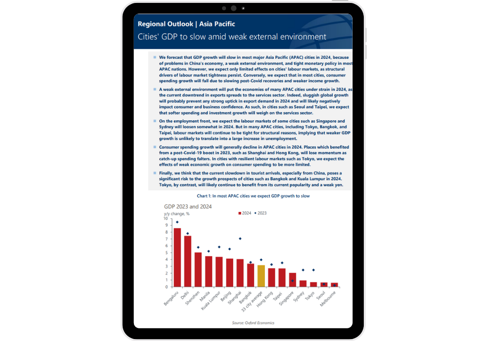 Oxford Economics Asia Macro