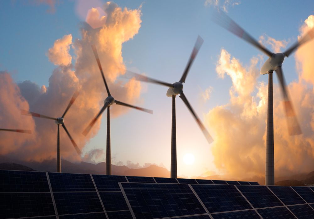 Wind power, energy transition