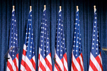 Trump and Travel Header | American Flags