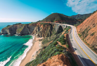 Pacific Coast Highway on a Sunny Day