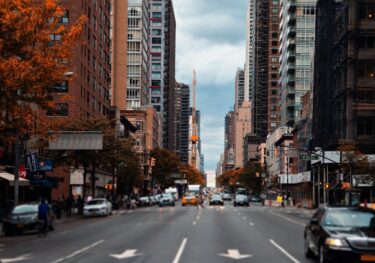 Street of New York, the top city as ranked by Global Cities Index 2025